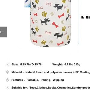 Tinting large size storage basket